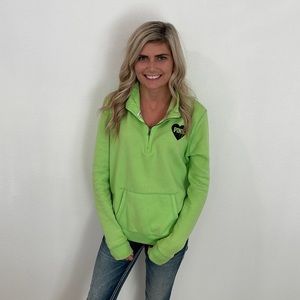PINK Victoria’s Secret Quarter Zip Sweatshirt - Size XS
